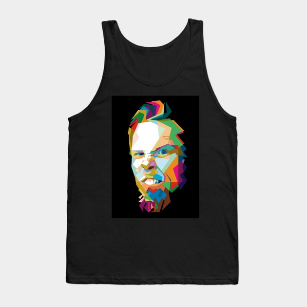 james hetfield WPAP Tank Top by pucil03